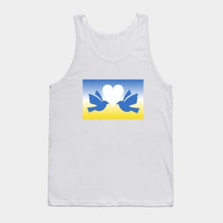 Ukraine Doves Peace Tank Top